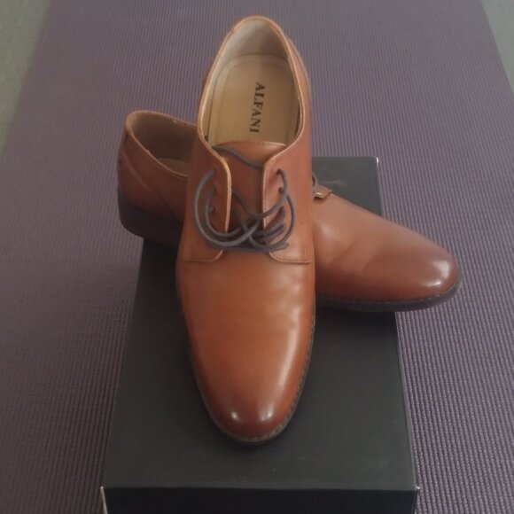 Alfani Men's Randolph Lace-Up Leather NWB - Picture 2 of 11